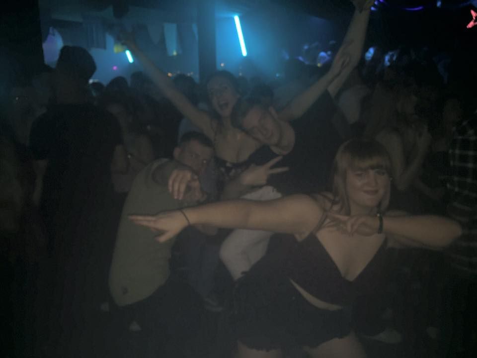 Image may contain: Party, Night Life, Music, Leisure Activities, Person, People, Human