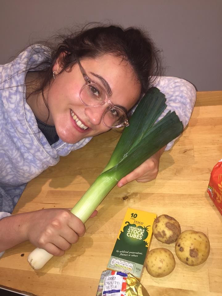 Image may contain: Cucumber, Vegetable, Produce, Potato, Plant, Food, Flora, Person, People, Human