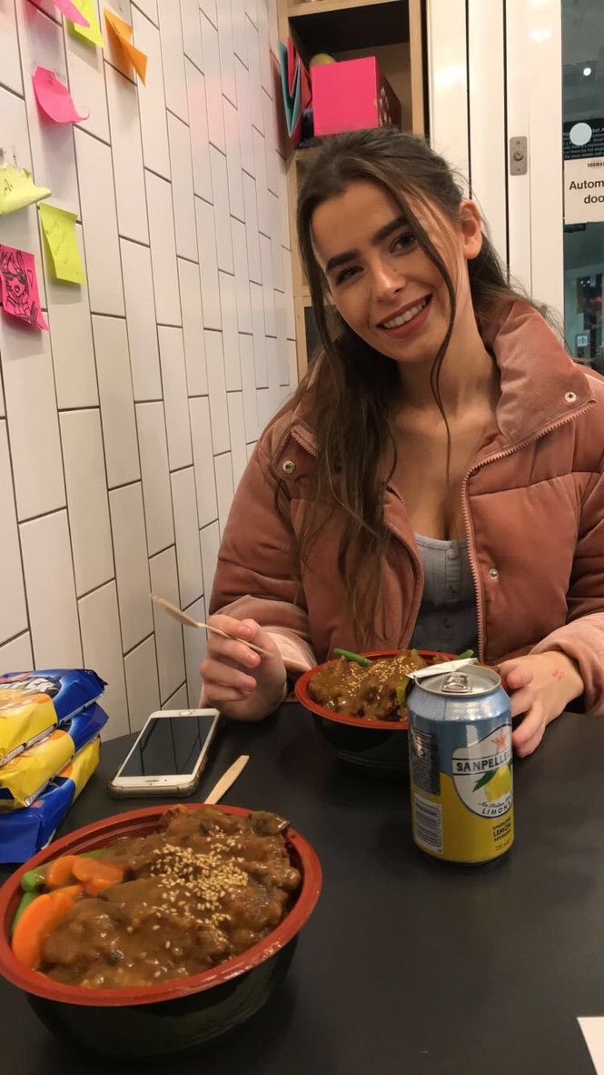 Image may contain: Meal, Breakfast, Food, Curry, Bowl, Tin, Can, Aluminium, Person, People, Human