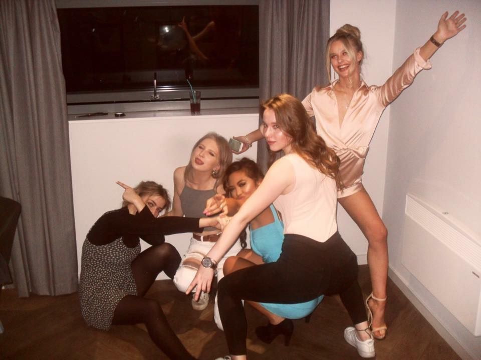 Image may contain: Pole, Room, Interior Design, Indoors, Bathroom, Party, Woman, Girl, Female, Person, People, Human
