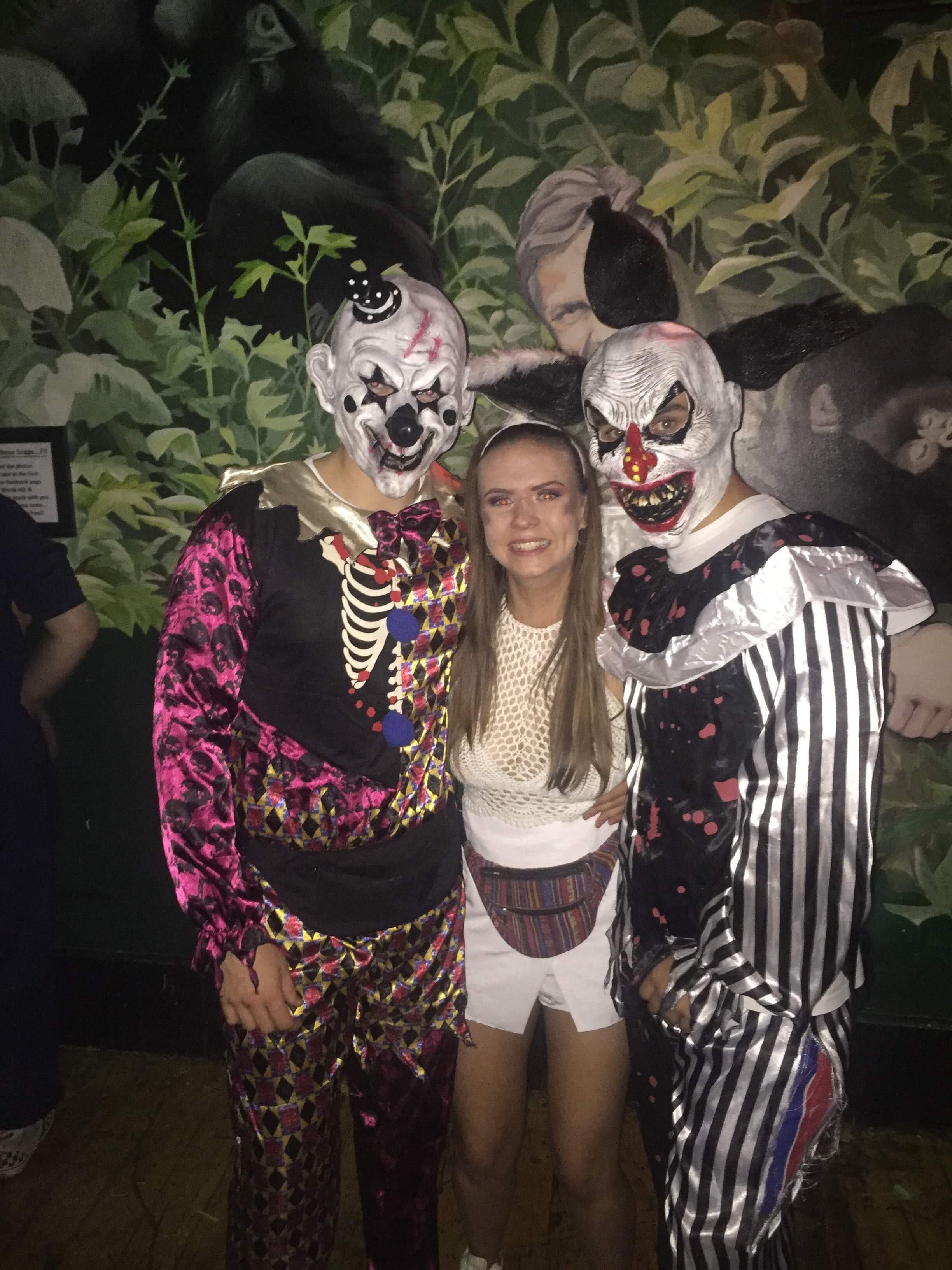 Image may contain: Costume, Performer, Clown, Person, People, Human