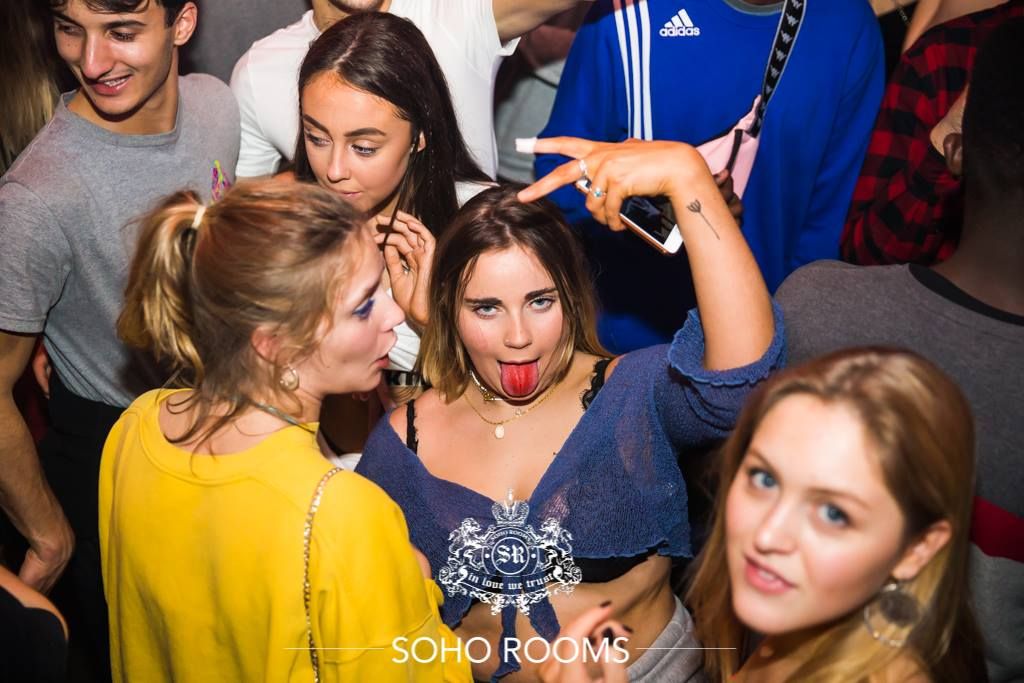 Image may contain: Night Club, Club, Party, Human, Person