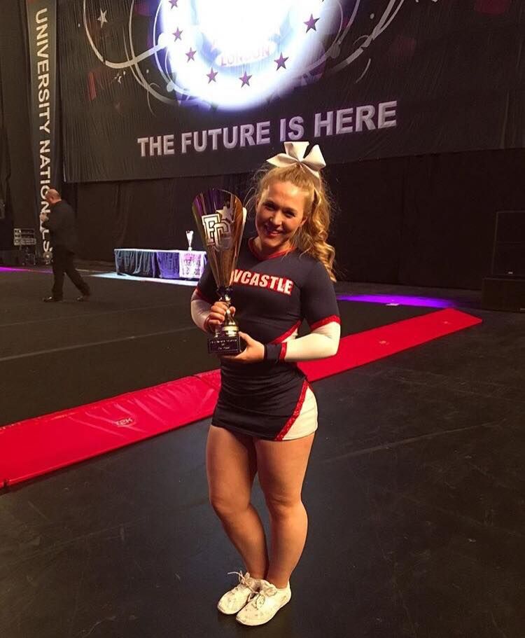 Image may contain: Gymnast, Gymnastics, Shoe, Apparel, Footwear, Clothing, Athlete, Sports, Sport, Acrobatic, Person, Human