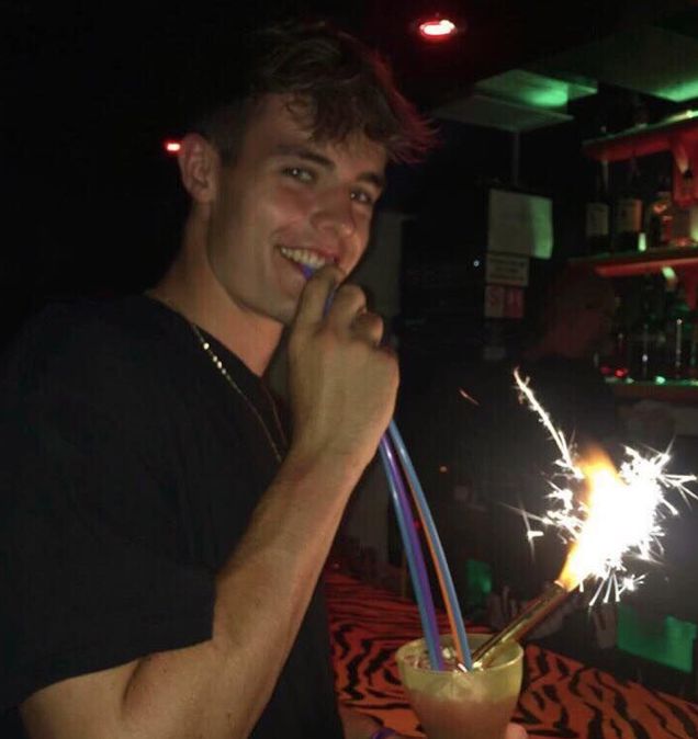 Image may contain: Bar Counter, Pub, Drink, Beverage, Night Life, Night Club, Club, Person, Human