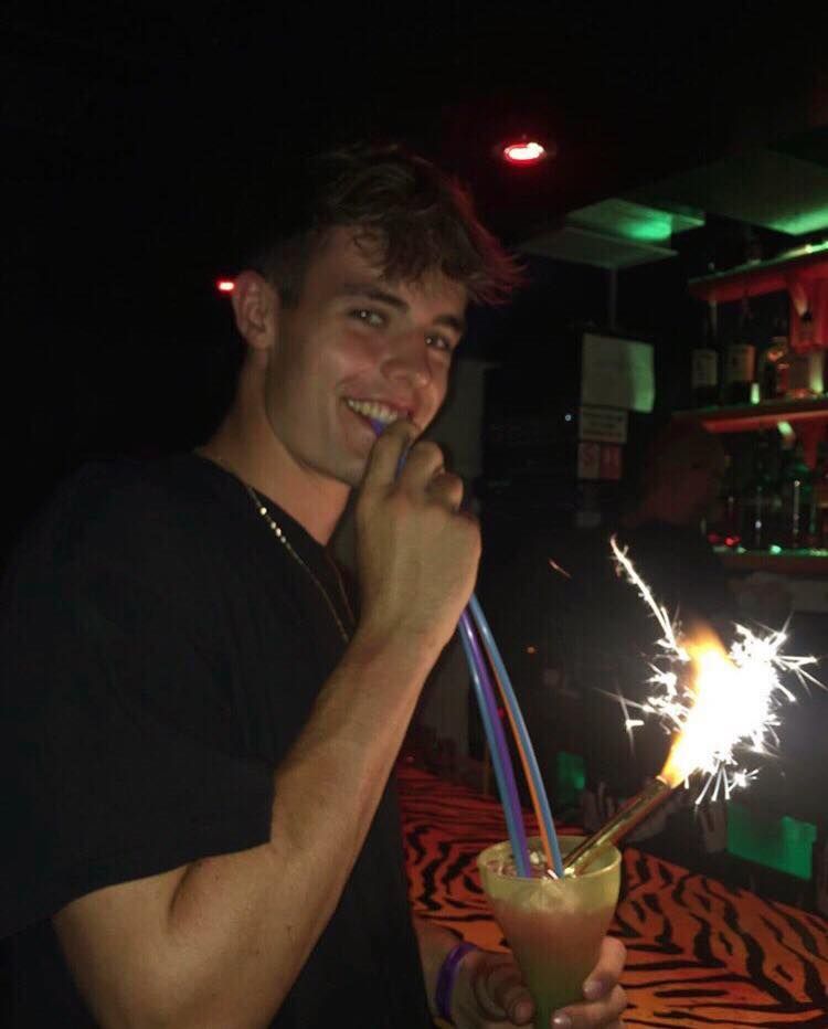Image may contain: Bar Counter, Pub, Lighting, Night Life, Night Club, Club, Human, Person