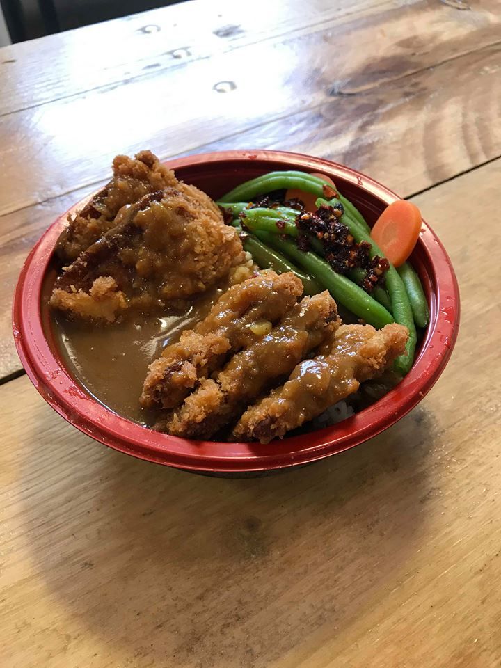 Image may contain: Meal, Dish, Food