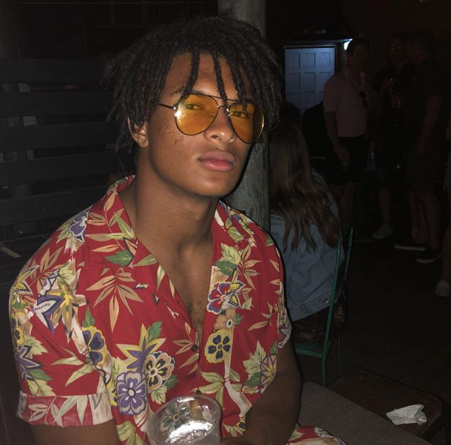 Image may contain: Meal, Food, Dish, Face, Clothing, Apparel, Night Life, Glasses, Accessories, Accessory, Person, Human