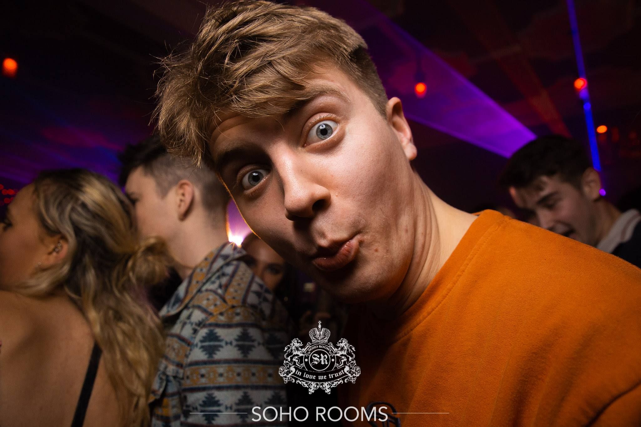 Image may contain: Night Club, Club, Bar Counter, Pub, Person, Human