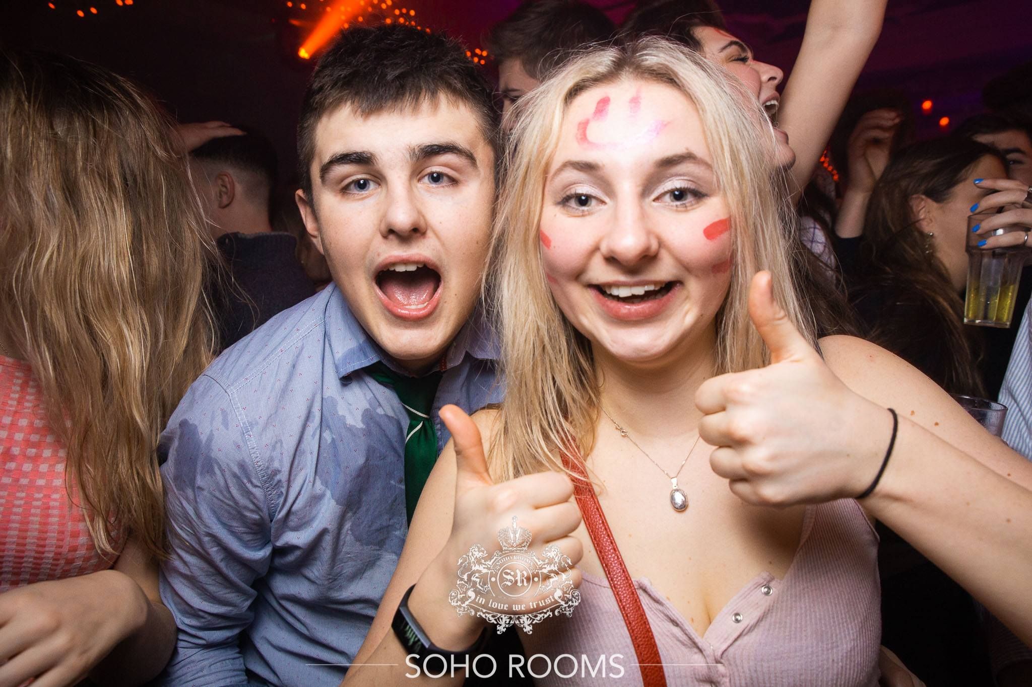 Image may contain: Night Life, Party, Finger, Night Club, Club, Person, Human