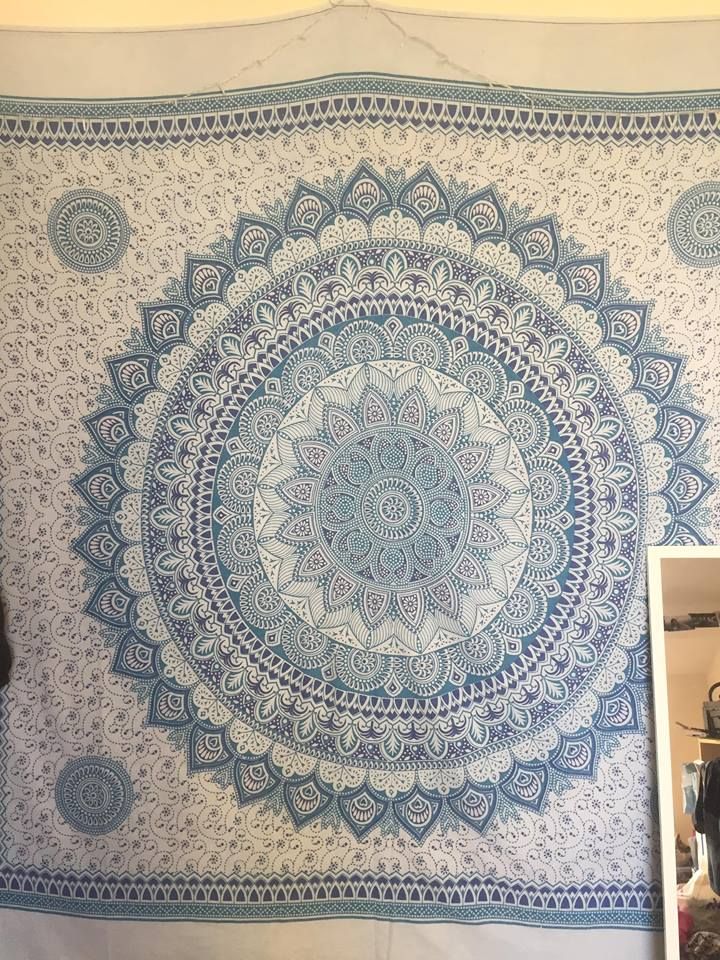 Image may contain: Art, Tapestry, Ornament, Rug