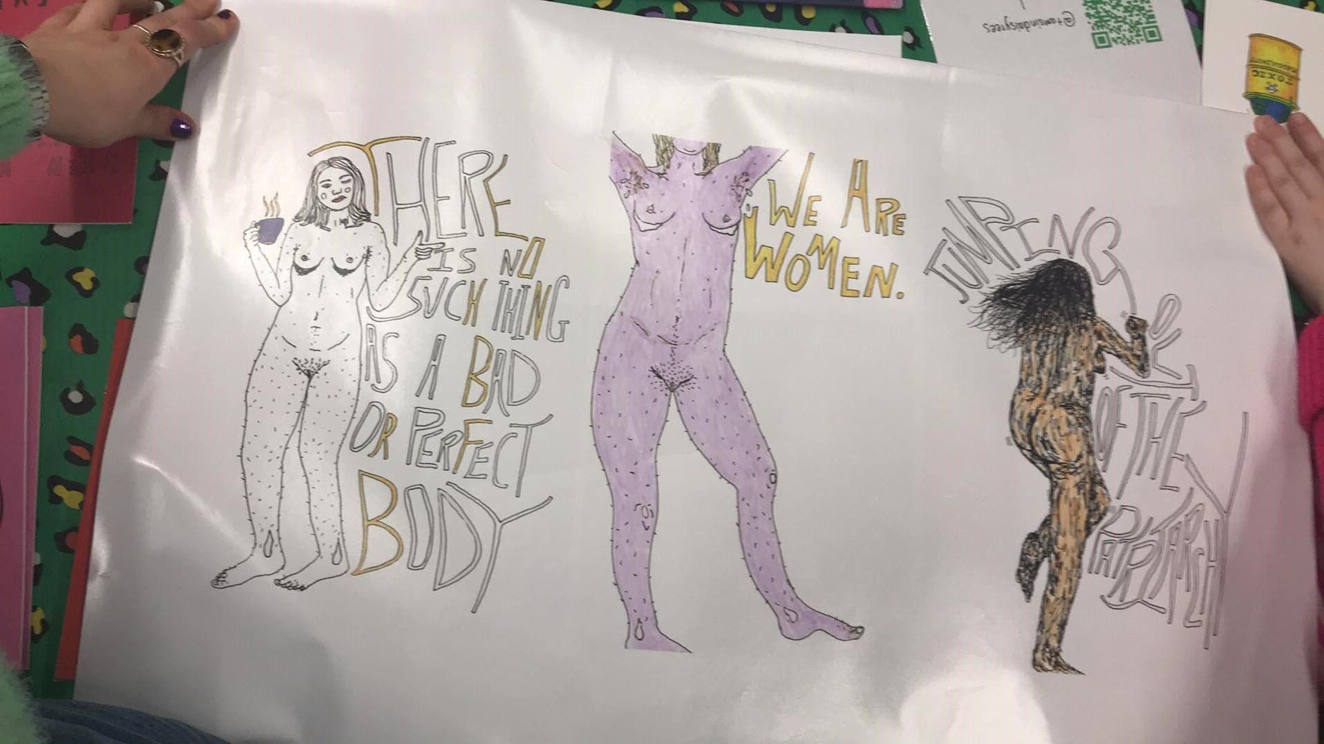 Image may contain: Handwriting, Drawing, Art, Person, Human, Text