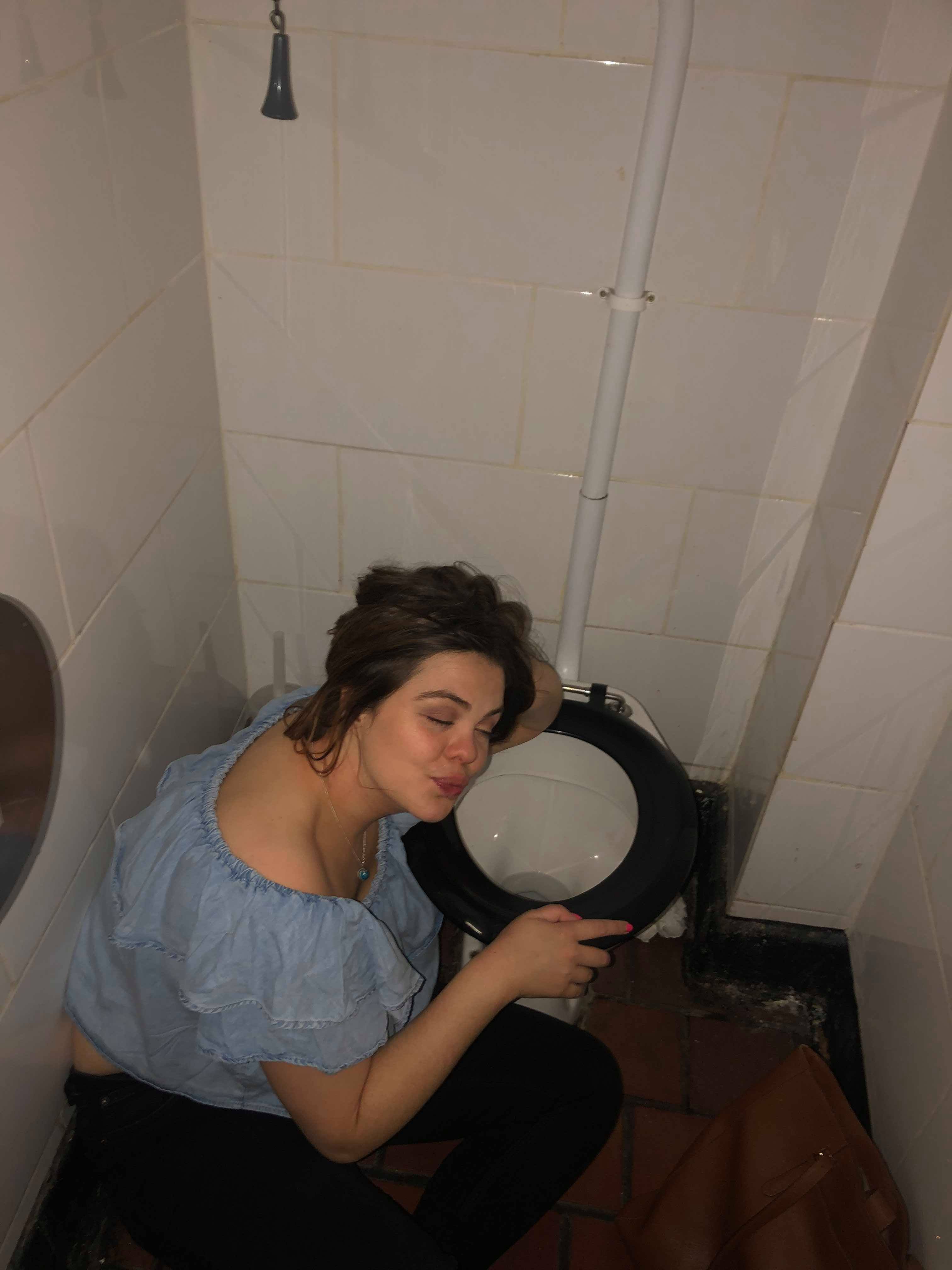 Image may contain: Bathroom, Human, Person, Room, Indoors