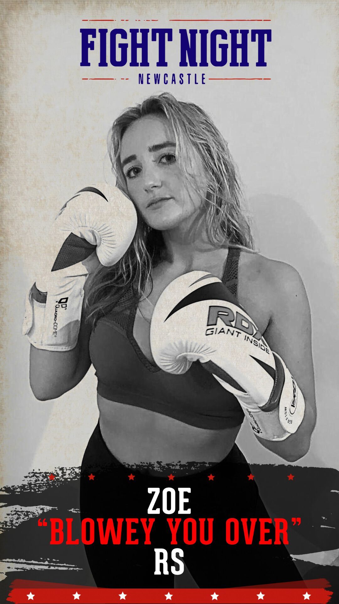 Image may contain: Boxing, Apparel, Clothing, Sport, Sports, Advertisement, Poster, Skin, Human, Person
