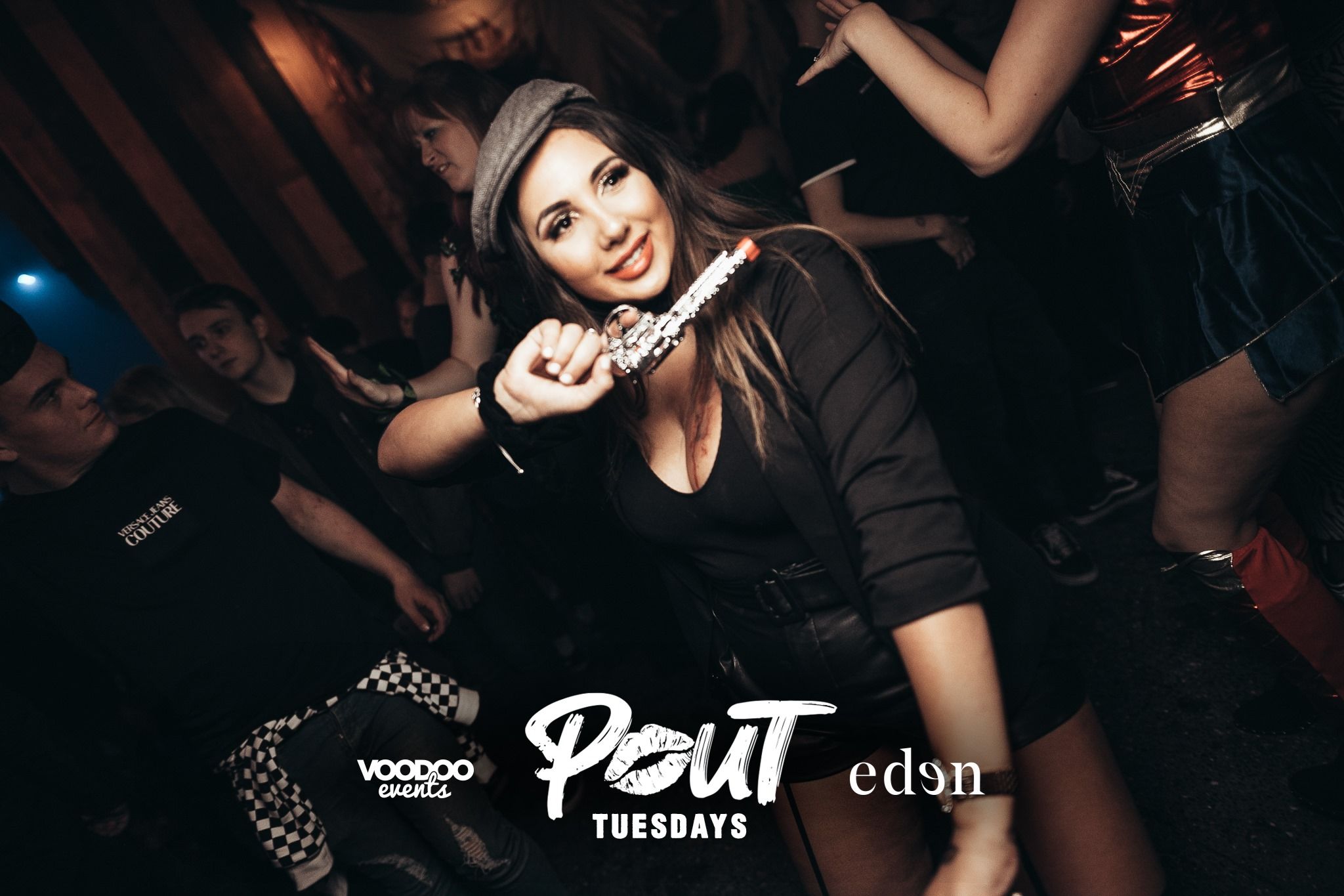 Image may contain: Party, Night Club, Club, Person, Human
