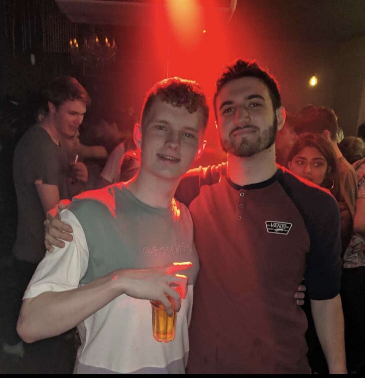 Image may contain: Bar Counter, Pub, Party, Night Life, Night Club, Club, Person, Human