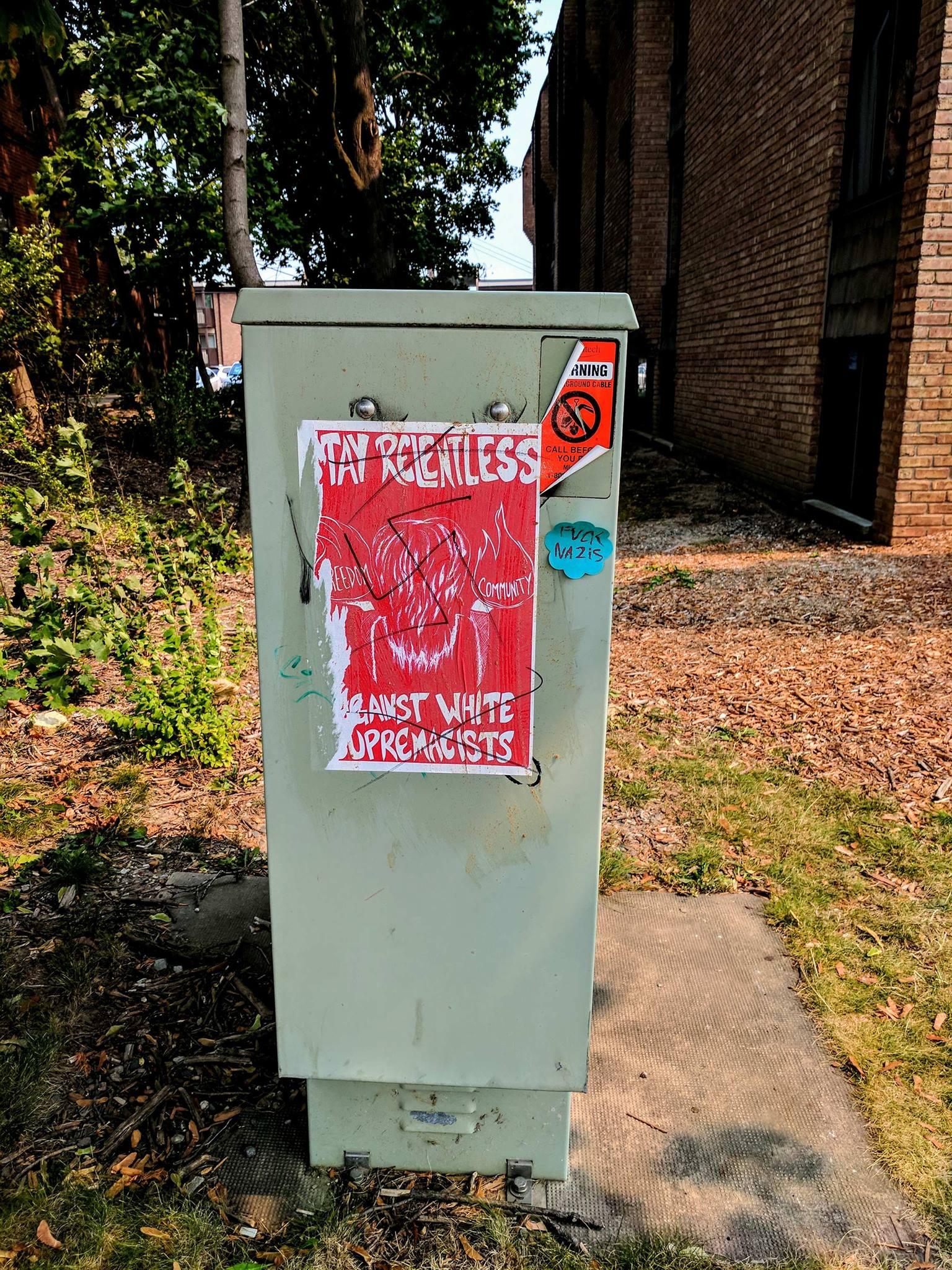 The cable box, just outside of Cedar Village