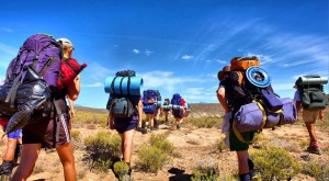 students_hiking