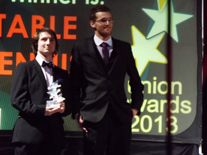 Table Tennis take the tacky trophy