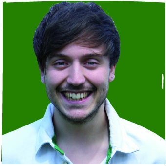 A very green Joe Levell. Pic: Union of UEA Students