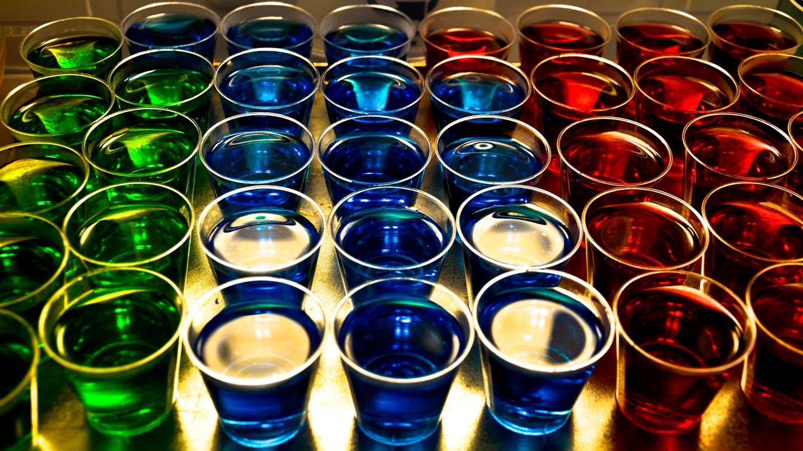 Frankenstein, eyeball, and bloodstain shots