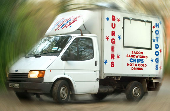 The Burger Van was nowhere to be seen on Saturday night.