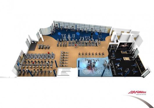The new fitness suite
