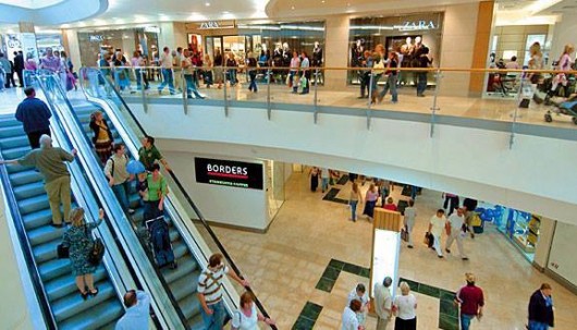 You might be in for a fight on the escalators...
