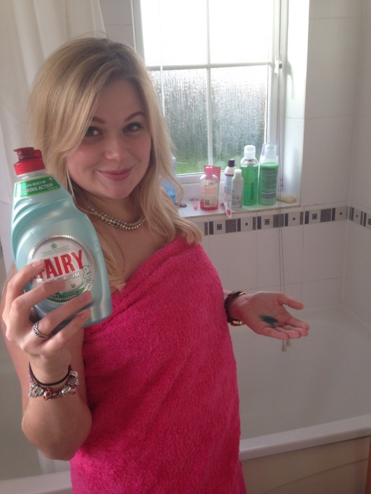 Fairy Liquid is useful throughout the home!