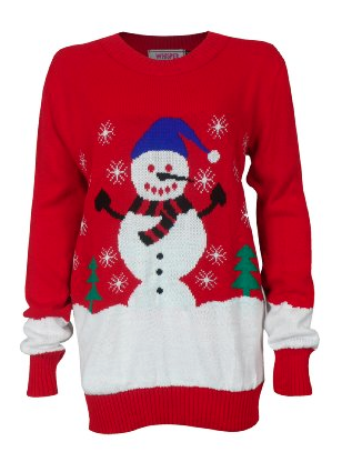 Amazon-  http://www.amazon.co.uk/Christmas-Novelty-Snowman-Knitted-Sweater/dp/B00F43ZPBW/ref=sr_1_5?s=clothing&ie=UTF8&qid=1384871672&sr=1-5&keywords=snowman+christmas+jumper 