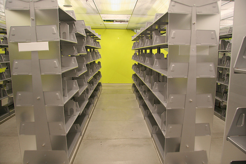 empty library