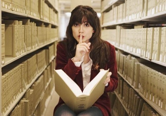 library-silence