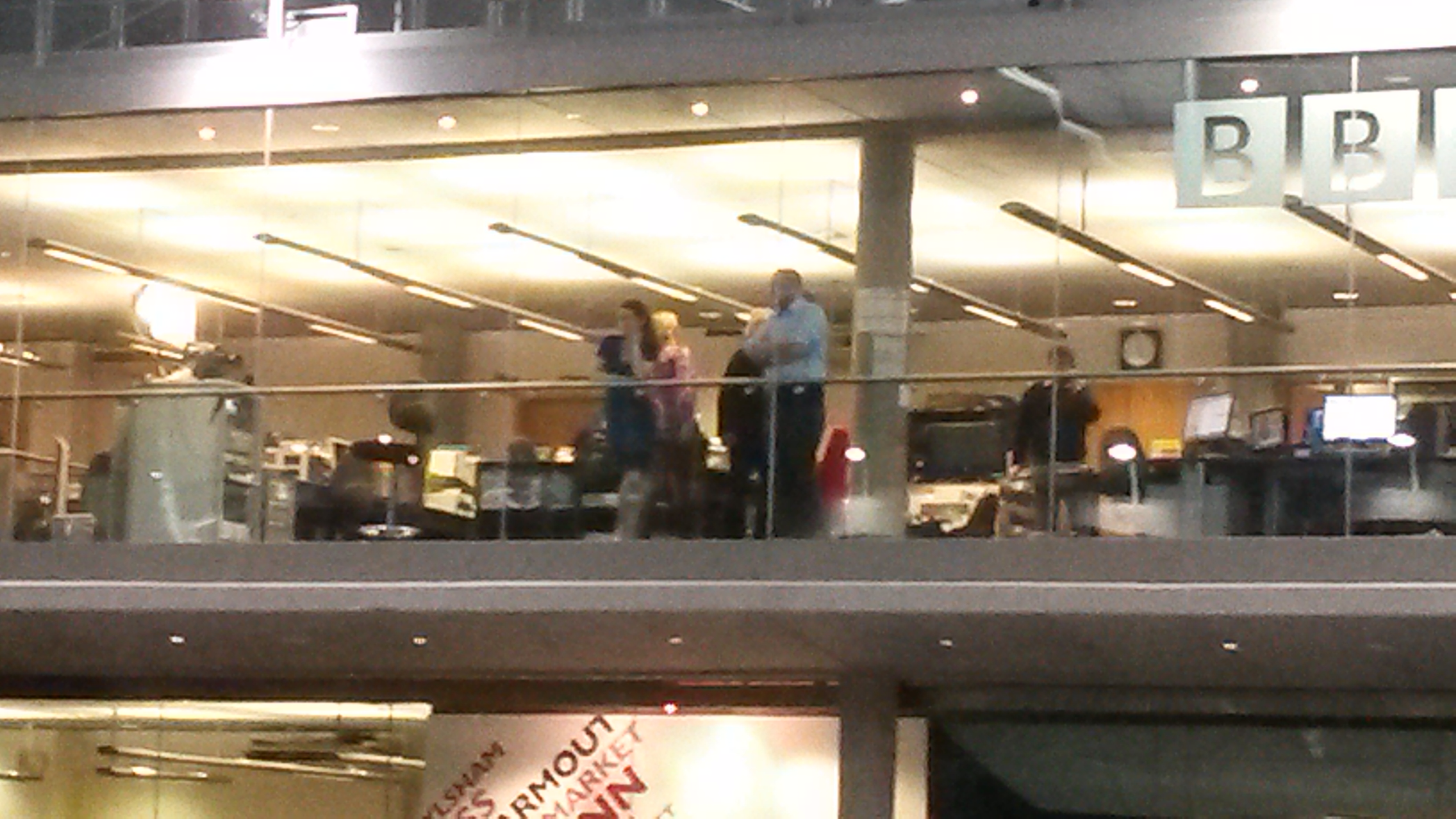 BBC Staff looking for Cameron