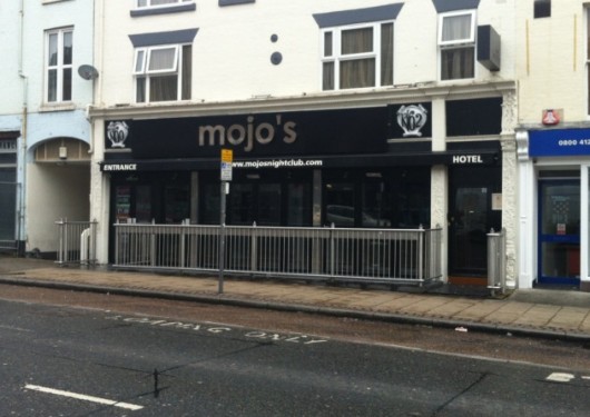 Mojo's nightclub on Prince of Wales road