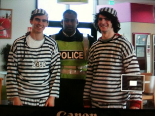 These naughty jailbreakers got caught!