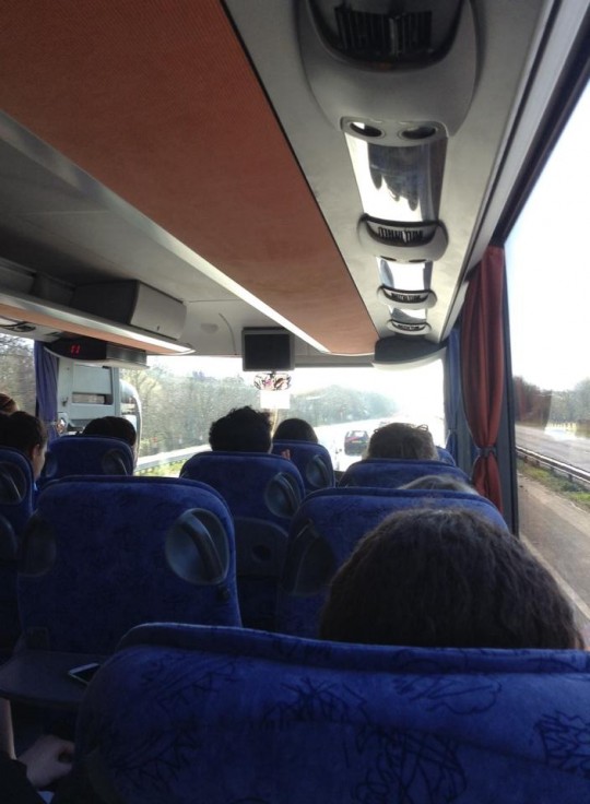 We were on our way!
