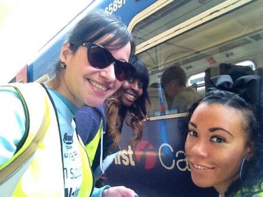 london selfie