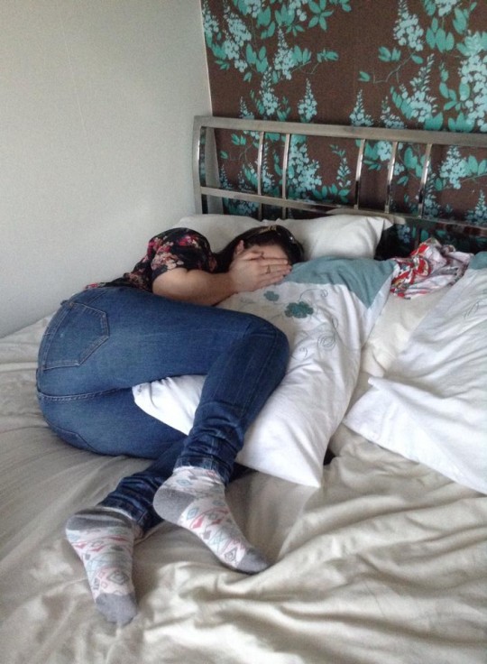 I'm never getting out of bed.
