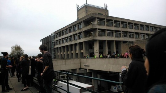 Another fire on UEA campus today