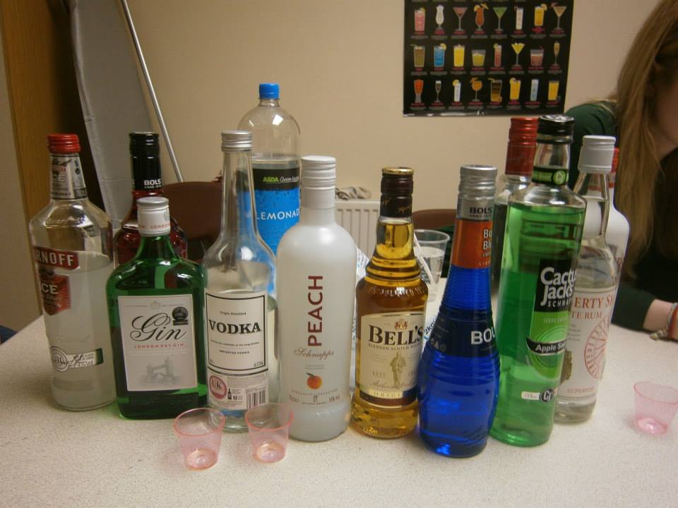 We can actually afford to get drunk