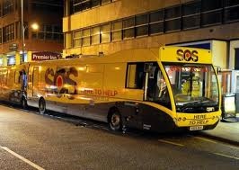 The episode will follow the work of the SOS Bus team.