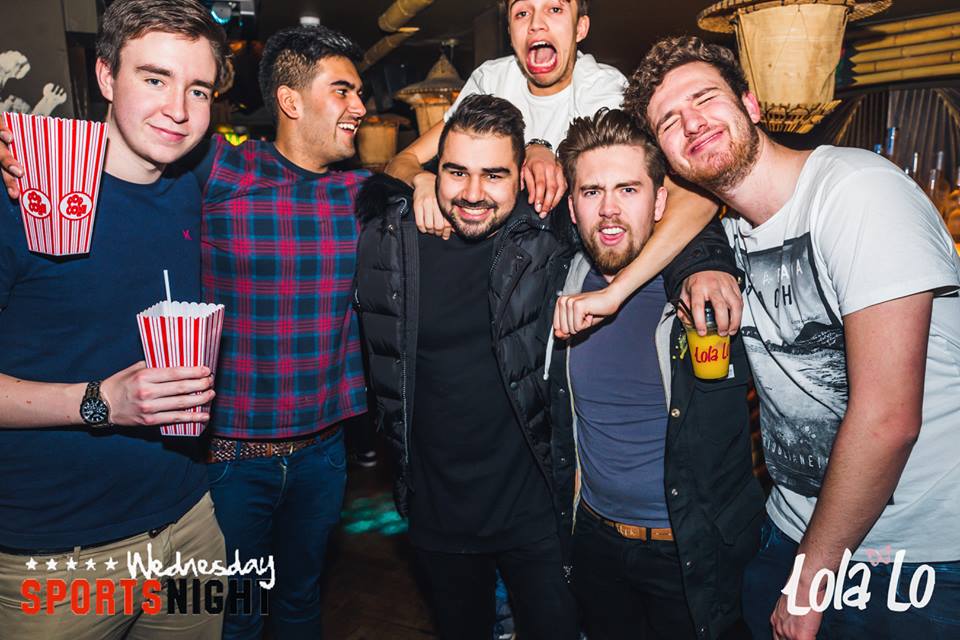Reaching new heights for a club piccie
