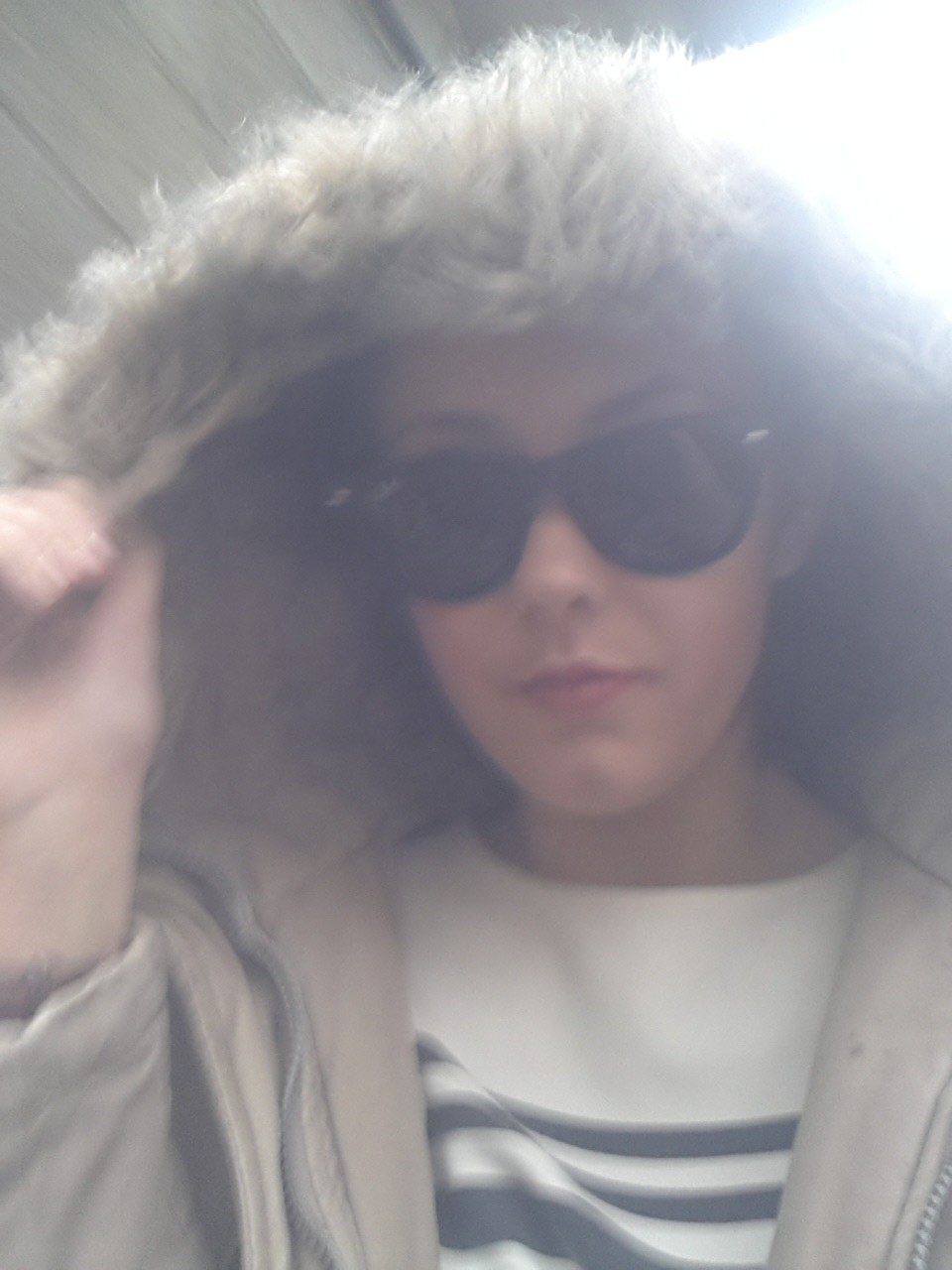 'In cognito' on my way to lectures