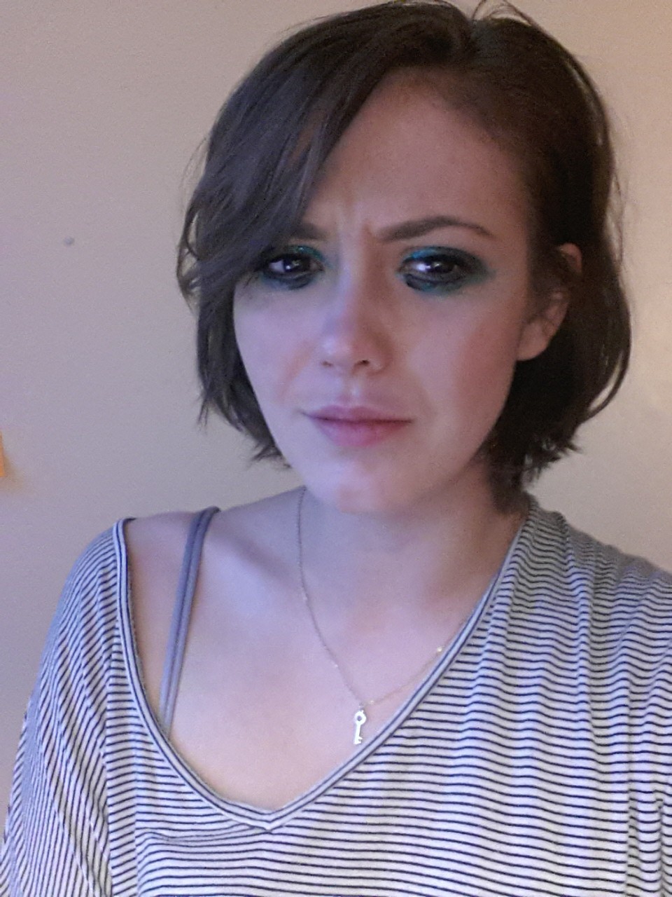 A smokey eye gone too far...