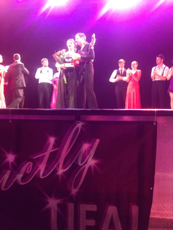 Winners of UEA Strictly! 