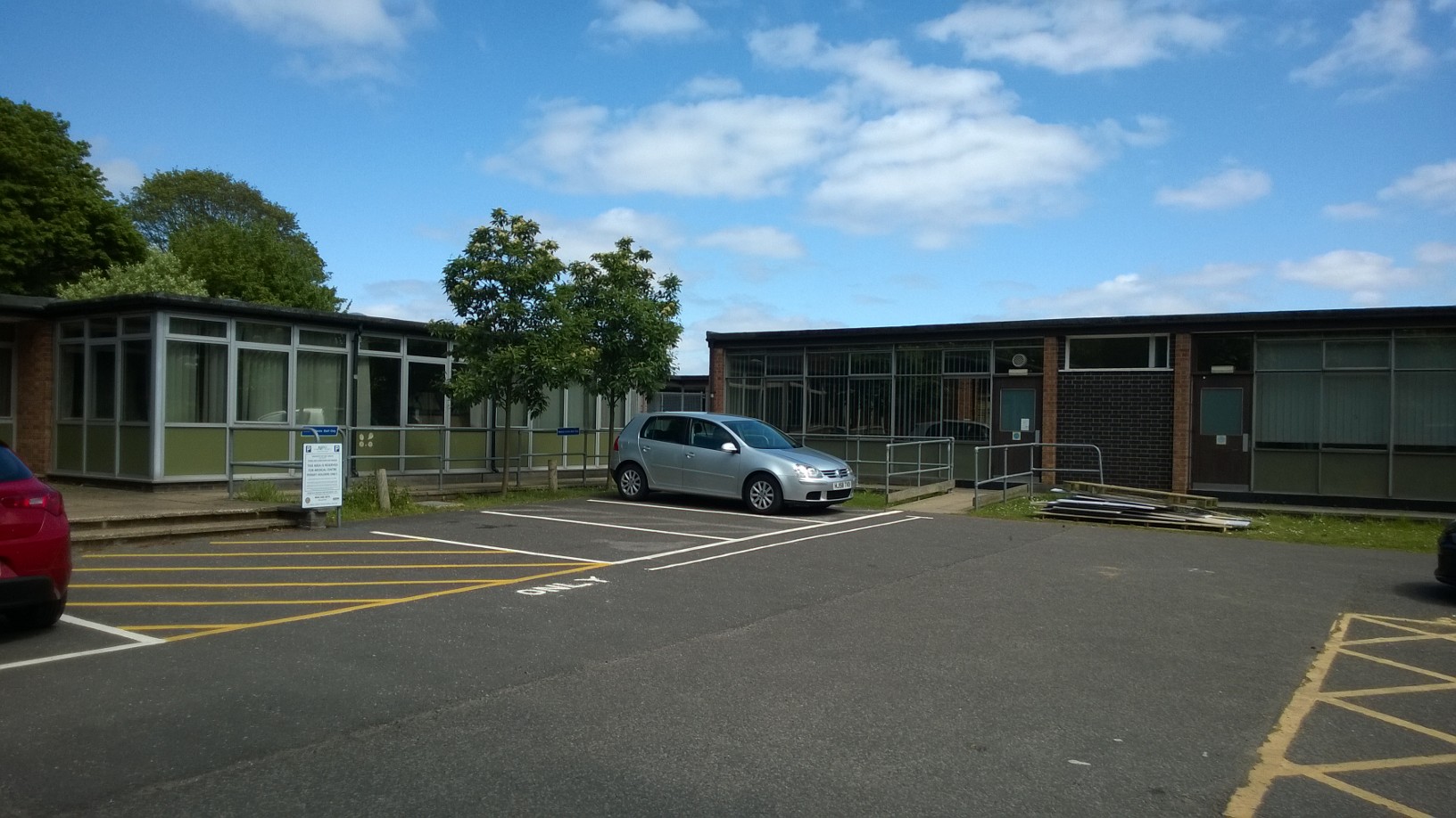 Compared to the rest of campus, the Blackdale school is unworthy of being on any campus tour