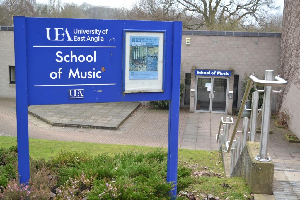 UEA's school of music was closed in 2012 due to cuts