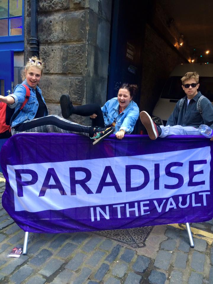 No time for fun and games when you're in Edinburgh.