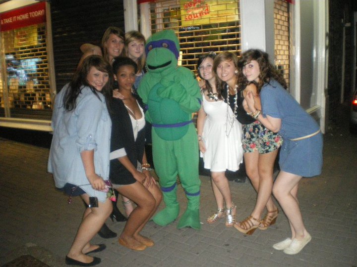 Just those underage drinking moments