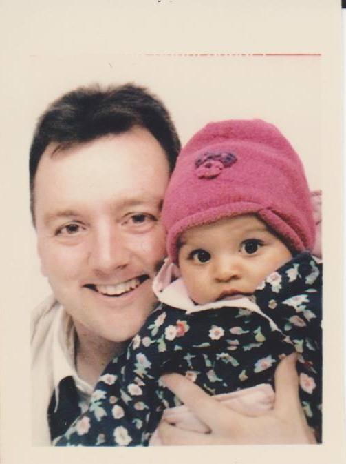 He's a vicar to you but to me he's just my dad