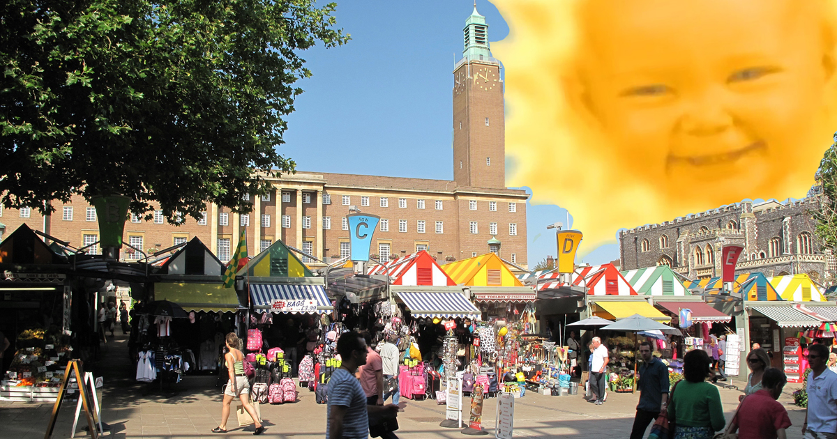 It's always sunny in Norwich
